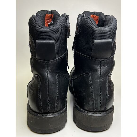 Harley-Davidson Mens FXRG-3 Waterproof Black Leather Riding Boots D98304 size 13 main image 7